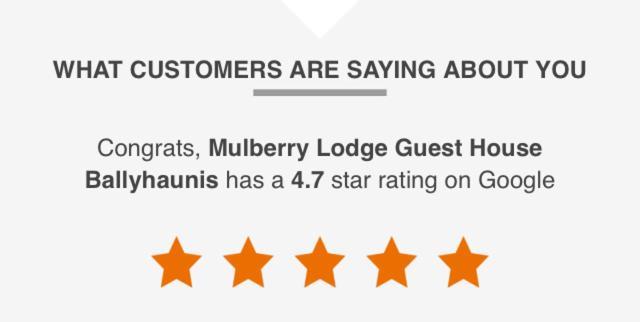 Mulberry Lodge Guest House Ballyhaunis Εξωτερικό φωτογραφία